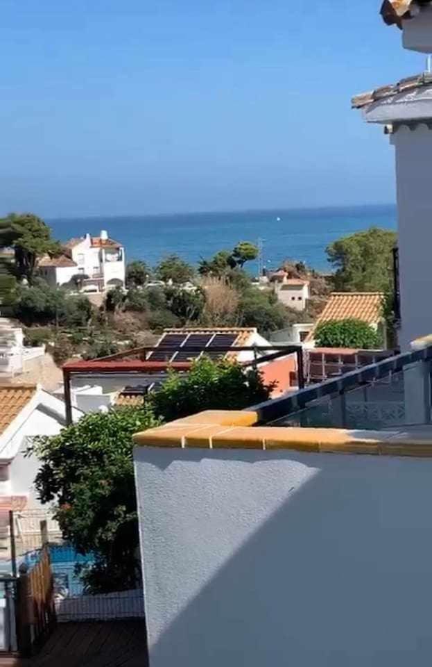 La Villa Escondida 1 Precioso Estudio Vista Al Mar Màlaga Exteriér fotografie